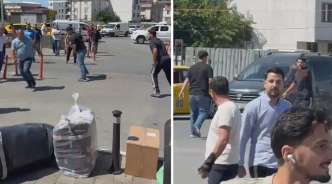 Sultanbeyli’de korsan taksi kavgasında 2 taksici bıçaklandı