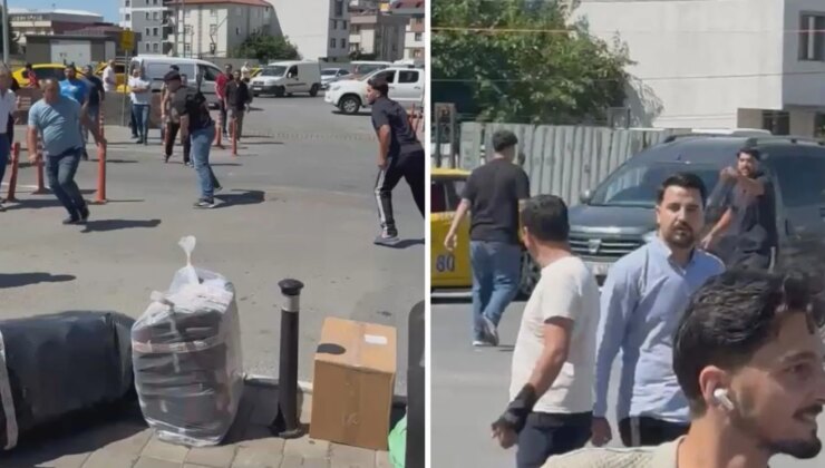 Sultanbeyli’de korsan taksi kavgasında 2 taksici bıçaklandı