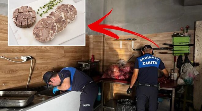 Vatandaşın önüne koyacaklardı! Gaziantep’te mide bulandıran manzara