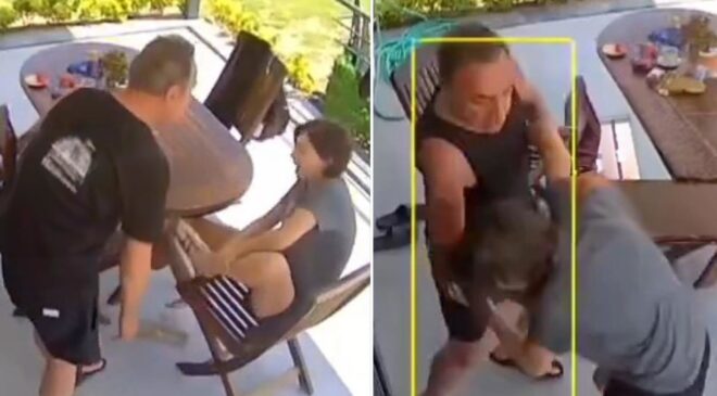 Berhan Şimşek’in 10 yıllık hayat arkadaşına şiddet uyguladığı görüntüler ortaya çıktı
