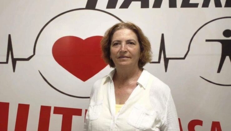 Giymek istediği kırmızı eteğe sığamayan 61 yaşındaki kadın 25 kilo verdi