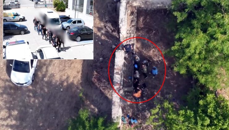 Kısa yoldan zengin olma hayali kuruyorlardı! Ekipler tepelerine böyle bindi