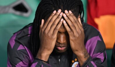Galatasaraylı futbolcu Rafael Leao, oyuna girer girmez hayatının şokunu yaşadı