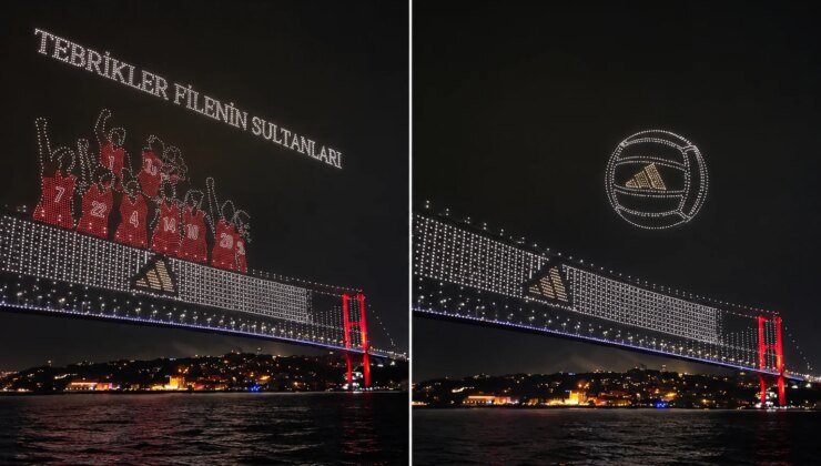 Avrupa Şampiyonluğu İstanbul Boğazı’nda görsel şölenle kutlandı