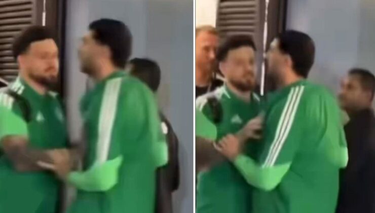 Merih Demiral’ın delirdiği anlar! Soyunma odasını bastı