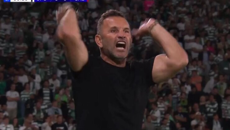 Okan Buruk’tan Sporting maçı hakemine ağır tepki