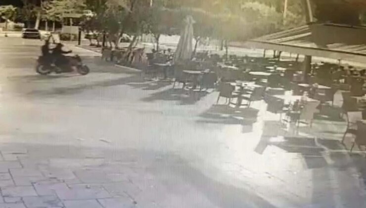 İzmir’de belediyeye ait kafeye silahlı saldırı! O anlar kamerada
