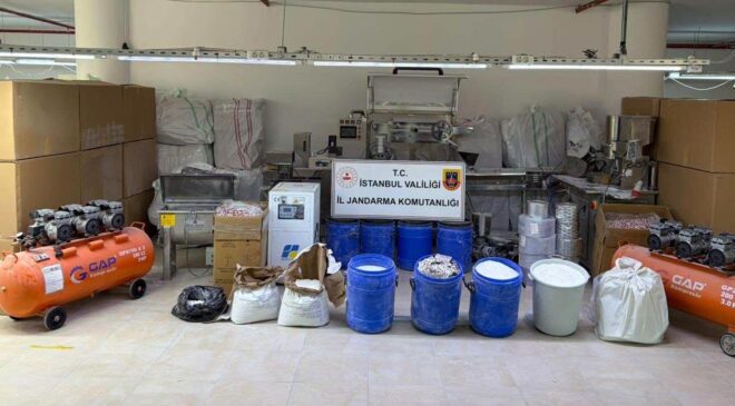 Çatalca’da rekor uyuşturucu operasyonu: 1.5 milyon hap ele geçirildi