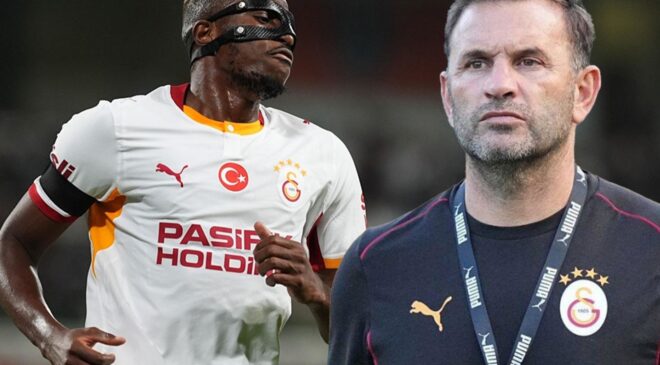 Galatasaray’ın Sporting maçı kadrosu belli oldu! Osimhen yok