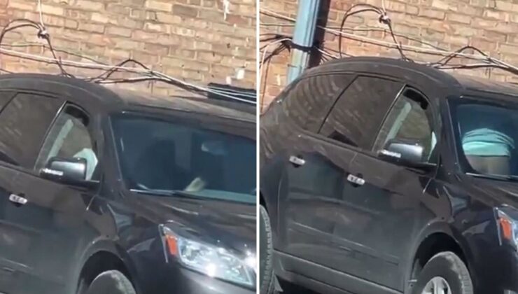 Otomobilde cinsel ilişkiye giren çifti kayda alıp rezil etti