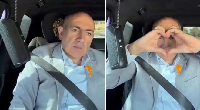Paşinyan’dan garip hareketler