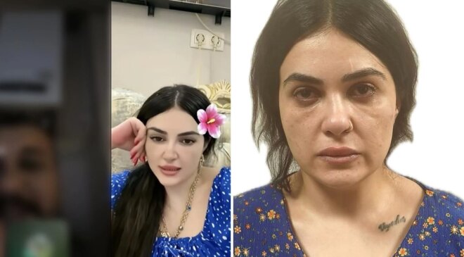 Canlı yayında polis baskını: 64 yıl hapis cezasıyla aranan kadın yakalandı