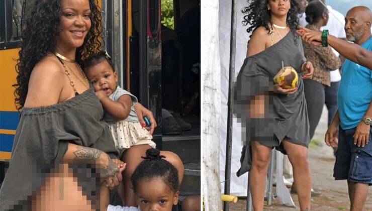 Rihanna’nın cesur tarzı olay oldu! Barbados’ta dikkat çeken kıyafet