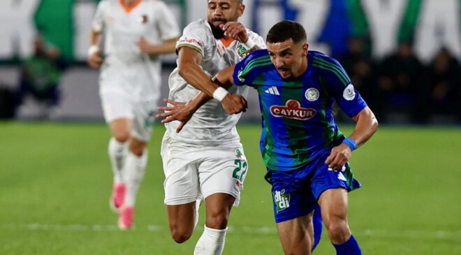 Alanyaspor, Rize’den 3 puanla döndü