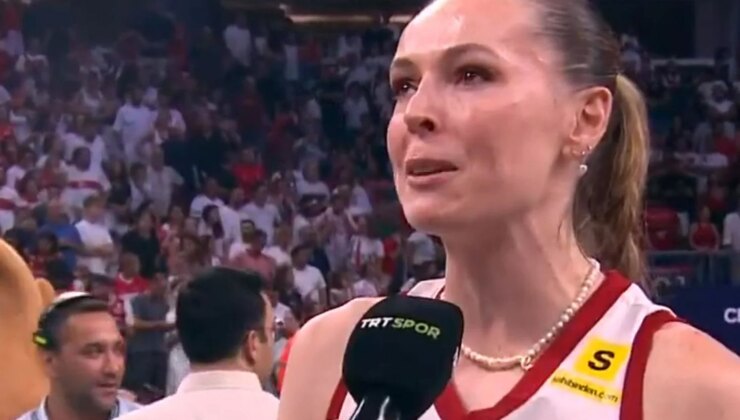 Şampiyonluk sonrası gözyaşlarını zor tuttu! Eda Erdem’den tarihi sözler
