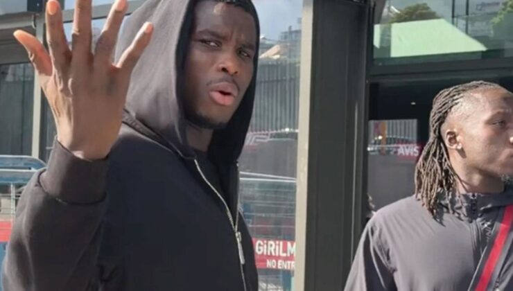 Onuachu Trabzon’a döndü! Havalimanında gördüklerine inanamadı