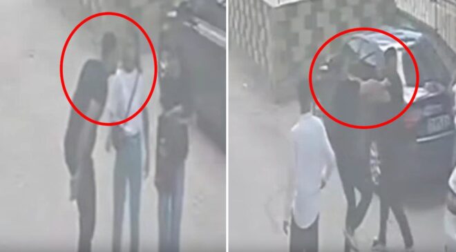 Kadına şiddete engel olmaya çalıştı, bıçaklandı