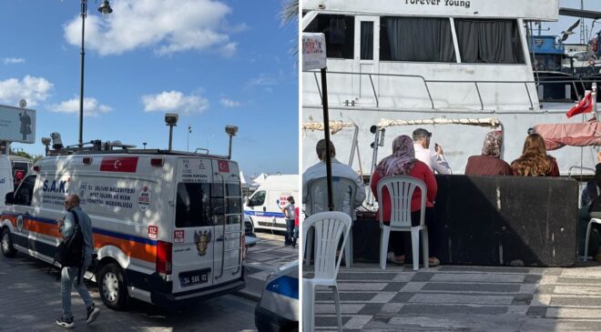 Silivri’de batan gemide 10 kayıp için arama sürüyor