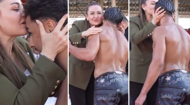 Antalya Belediye Başkanvekili Özdemir’in pehlivanlara moral ziyareti olay oldu