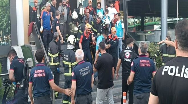 Batman’daki spor salonu yangınında ihmaller zinciri araştırılıyor