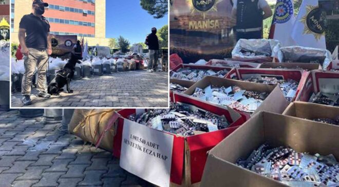 Manisa tarihinin en büyüğü! Ele geçirilenlerin değeri dudak uçuklattı