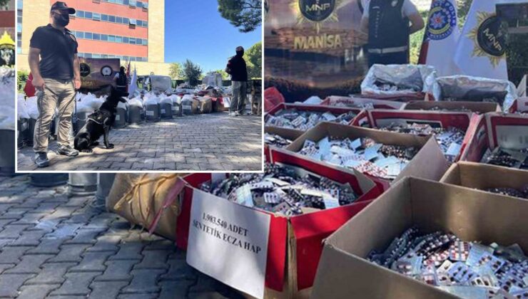 Manisa tarihinin en büyüğü! Ele geçirilenlerin değeri dudak uçuklattı