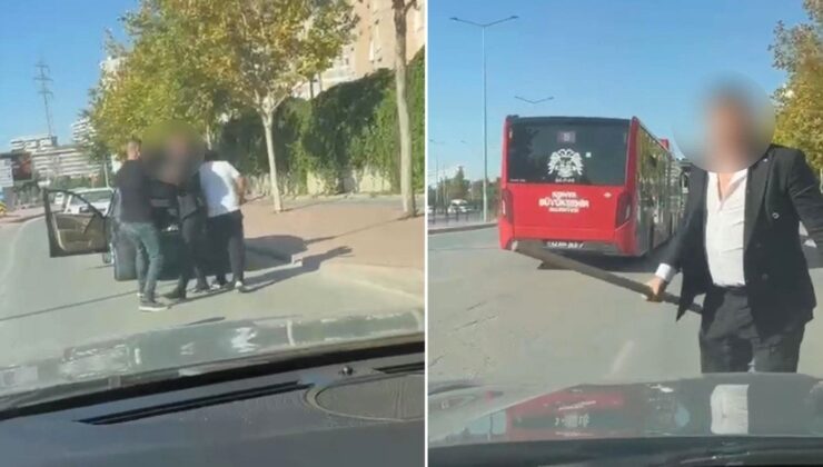 Trafikte tartıştığı sürücüye sopayla saldırmaya kalkışan kişiye 380 bin TL ceza kesildi