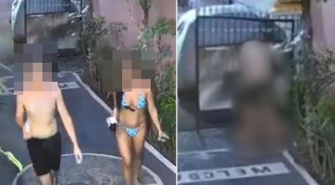 Tatil cennetinde skandal! Görüntüyü izleyen polis peşlerine düştü