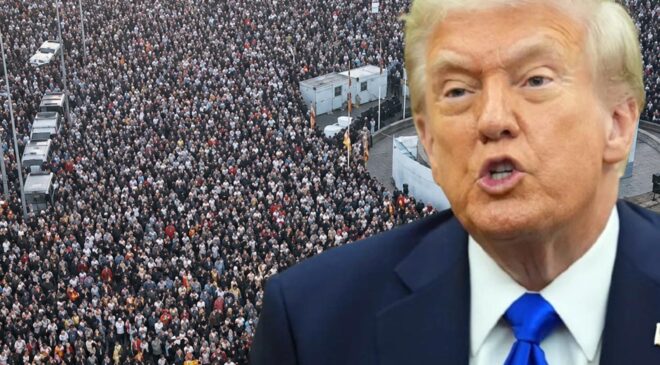 Trump’tan İspanya’daki göçmen protestolarına olay yorum: Mahvolacaklar