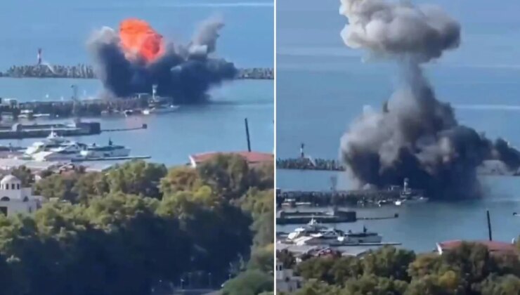 Turizm kentine bomba yağdı! Bölgeden gelen görüntüler korkunç