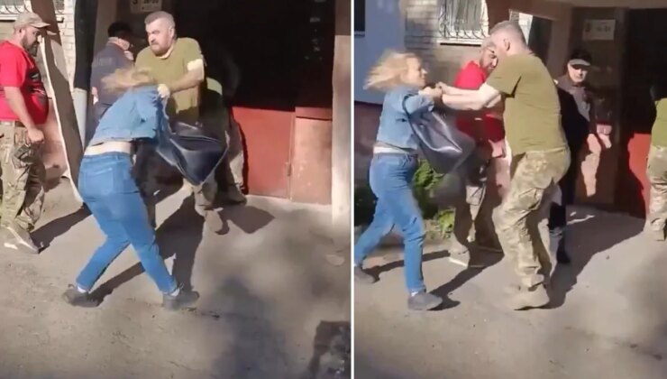 Askere gitmemek için kaçtı! Araya giren kadın kendini yerde buldu