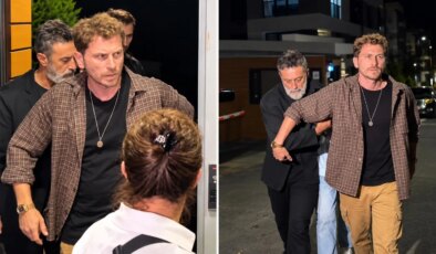 Serhat Kılıç’ın sevgilisi karakola götürüldü: Rol arkadaşı Eren Vurdem kameralara siper oldu