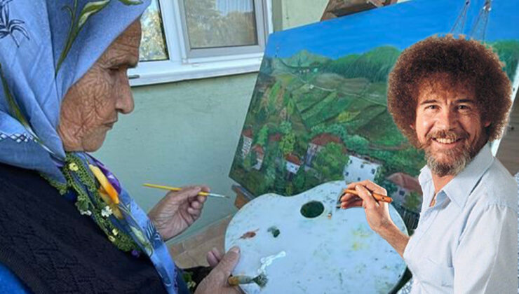 Ünlü ressamdan ilham aldı! 81 yaşında ikinci sergisini açıyor