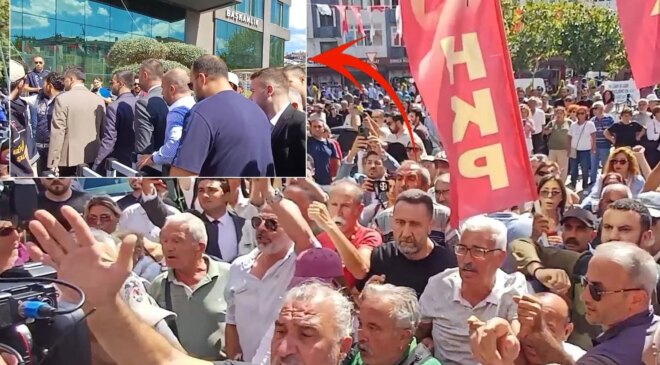 Üsküdar’da gergin dakikalar! Seçim bitti, AK Partililer belediye binasına koştu