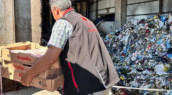 Vatandaşın sofrasına gidecekti! Kilolarcası son anda yakalandı