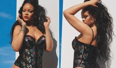 Rihanna yine çok iddialı! Verdiği pozlarla sınırları zorladı