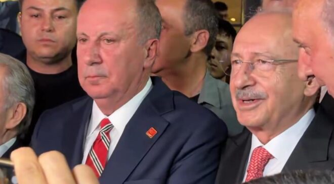 Yeni Partilileri küplere bindiren görüntü! Muharrem İnce ile Kılıçdaroğlu yan yana