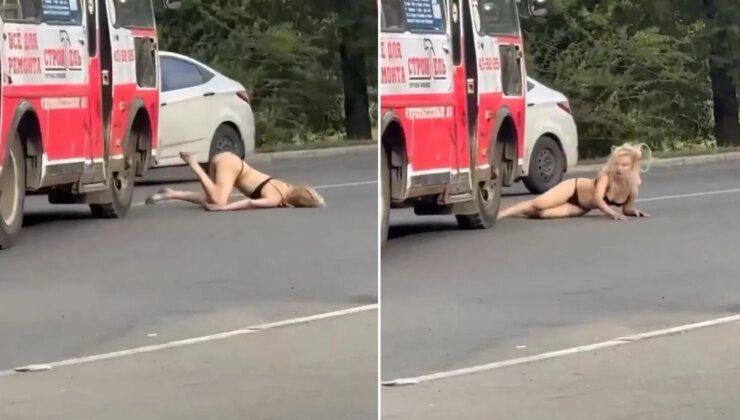Yarı çıplak halde minibüse bindi! Sonrasında yaptıkları akılalmaz