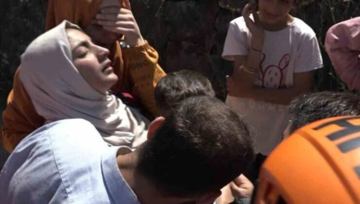 Kaybolan oğlunu yüreği ağzında bekledi! Karşısında görünce sevinçten bayıldı