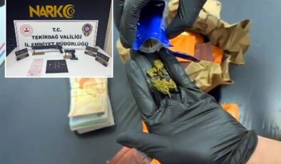 Tekirdağ’da cips paketinden çıkanlar polisi bile şaşırttı! 182 şüpheliye işlem
