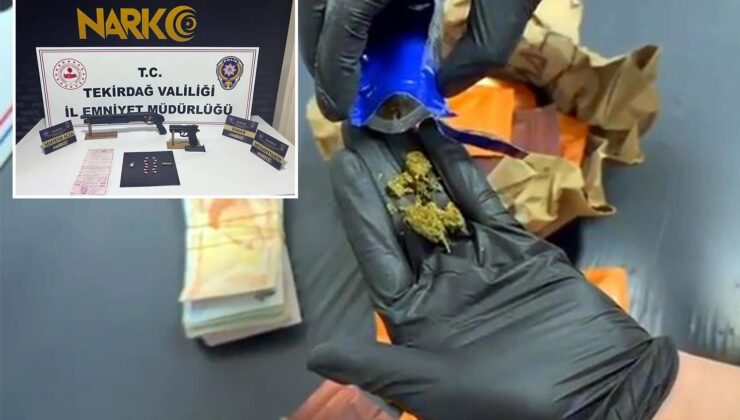 Tekirdağ’da cips paketinden çıkanlar polisi bile şaşırttı! 182 şüpheliye işlem